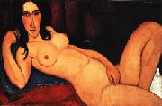 Reclining Nude with Loose Hair Amedeo Modigliani